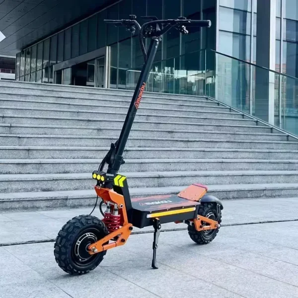 Electrib X5 6000W 60V 38Ah 100KM/H 120KM 11" Two-wheel Electric Scooter - Image 5