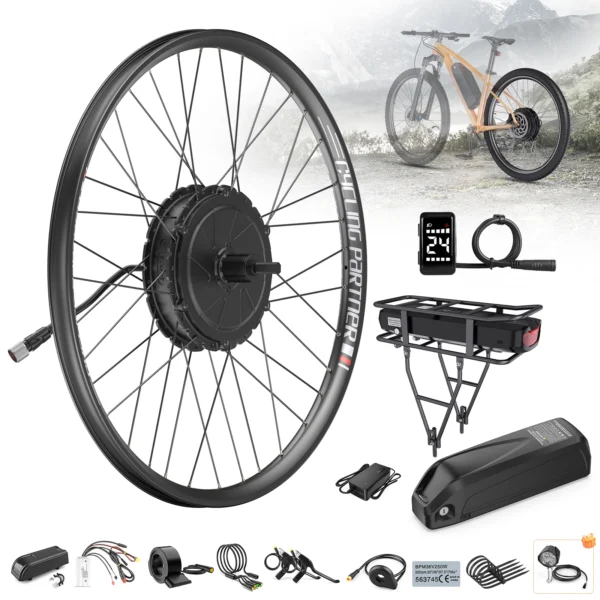 [On Sale] BAFANG G0900 Wheel Hub Motor 48V 750W Rear Disc Brake Drive Bicycle Engine Electric Bicycle Kits,20Ah Battery Kits