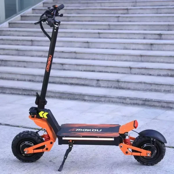 Electrib X5 6000W 60V 38Ah 100KM/H 120KM 11" Two-wheel Electric Scooter - Image 2