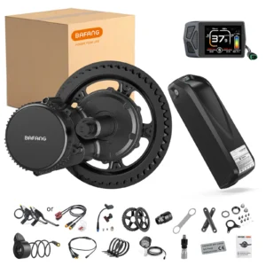 Bafang 750W Mid Drive Motor Electric Bicycle Conversion Kit BBS02B BBS02 Ebike Engine 48V 20Ah 17.5Ah Hailong Battery 4A Charger