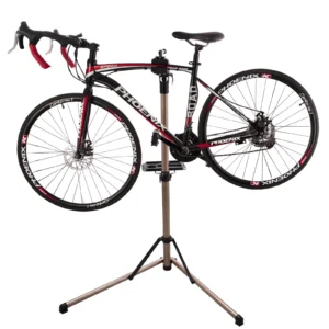 Bike Rack Holder Storage Bicycle Repair Stand Aluminum Alloy Cycle peer Heights Adjustable Fold Cycle Professional Repair Tools