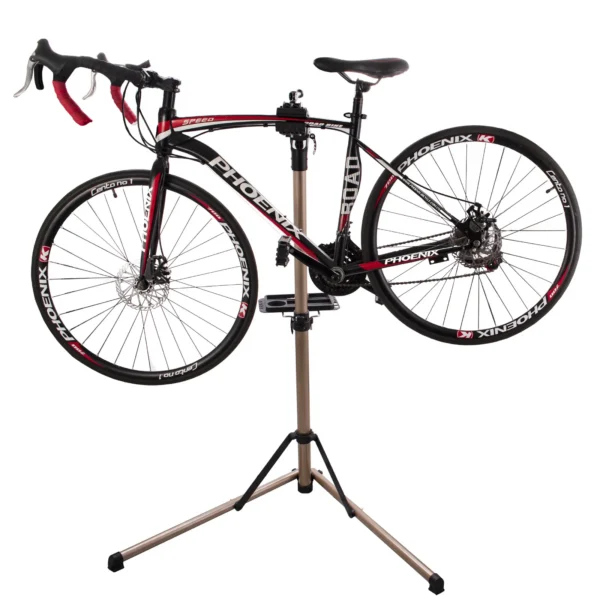 Bike Rack Holder Storage Bicycle Repair Stand Aluminum Alloy Cycle peer Heights Adjustable Fold Cycle Professional Repair Tools