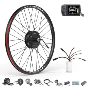 Bafang 48V 500W Rear Hub Motor Brushless Gear Bicycle Electric Bike Conversion Kit 20-29 Inch 700C Wheel Drive Engine