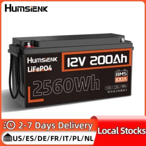 Humsienk 200Ah 12V LiFePO4 Battery