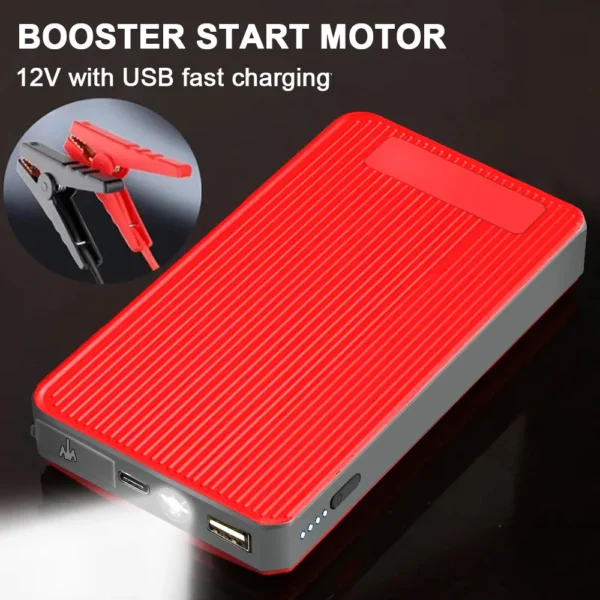 GKFLY 800A 12V Car Jump Starter Power Bank Portable Car Battery Booster ChargerStarting Device Auto Emergency Start-up Lighting - Image 2