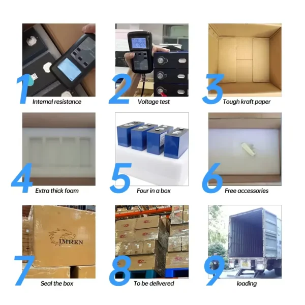 Gaiaray 4-32pcs 3.2V 280Ah LiFePO4 Battery Cells - Image 4